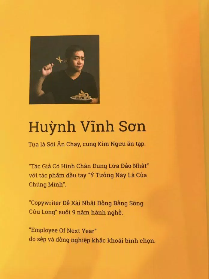 Tác giả Huỳnh Vĩnh Sơn