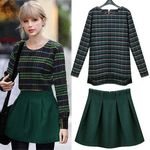 Cô ấy kết hợp preppy từ những món đồ tối giản, đơn giản (Nguồn: Internet)