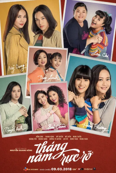 Poster phim Tháng Năm Rực Rỡ (2018) (Nguồn: internet)