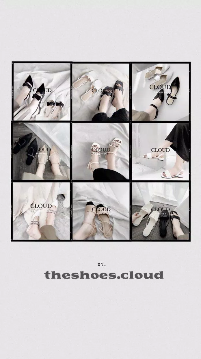 Một số sản phẩm từ cửa hàng theshoes.cloud (Nguồn: Internet)