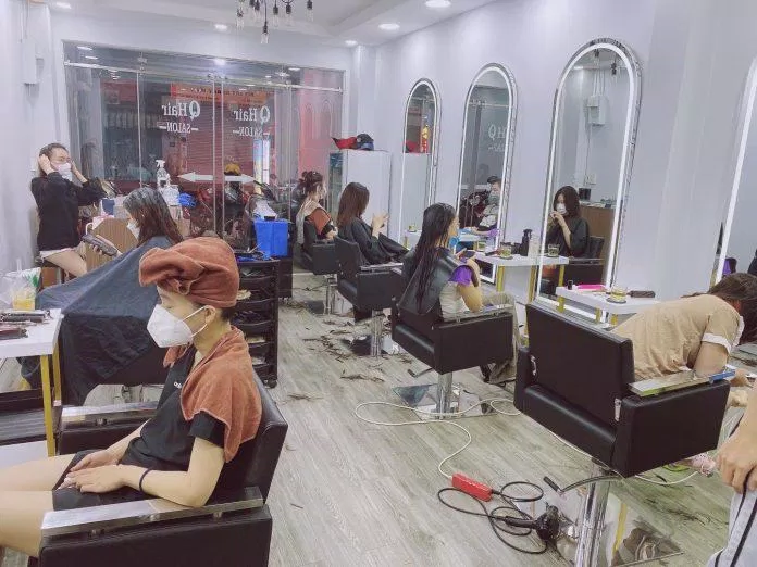 Q Hair Salon luôn nhận được sự ủng hộ từ khách hàng (Nguồn: Internet)