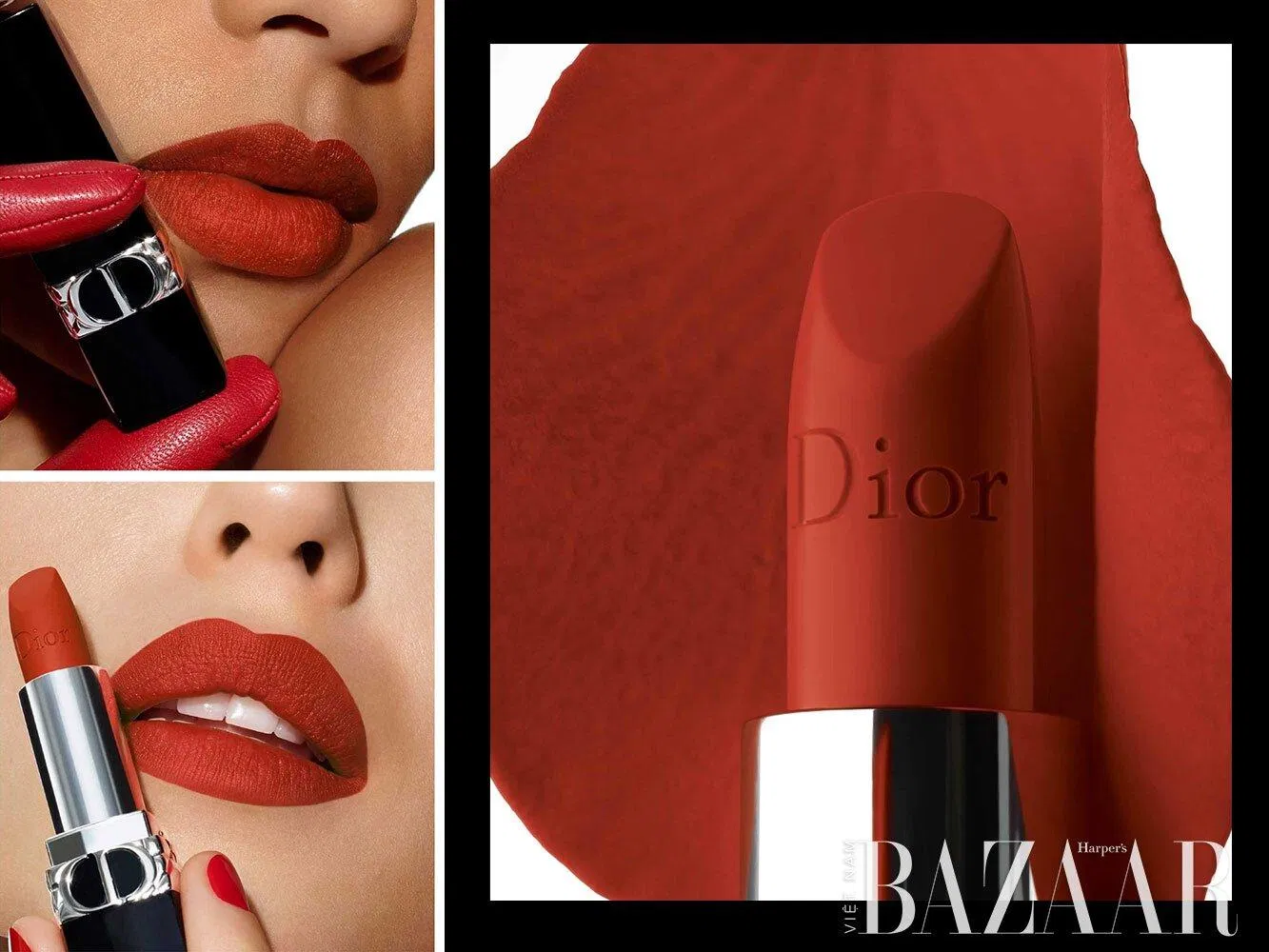 Cảm nhận khi sử dụng son Dior Rouge Matte & Satin (Nguồn: Internet)