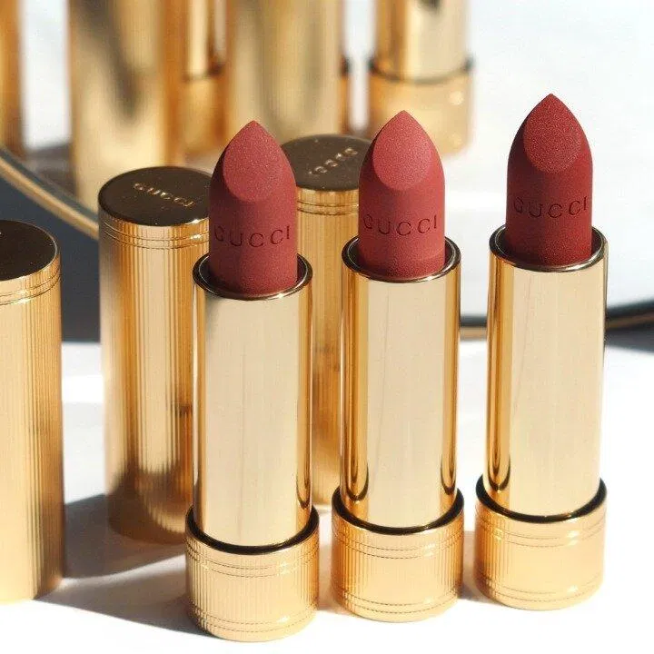 Cảm nhận khi sử dụng son Gucci Rouge À Lèvres Voile Mat Matte Lipstick (Nguồn: Internet)