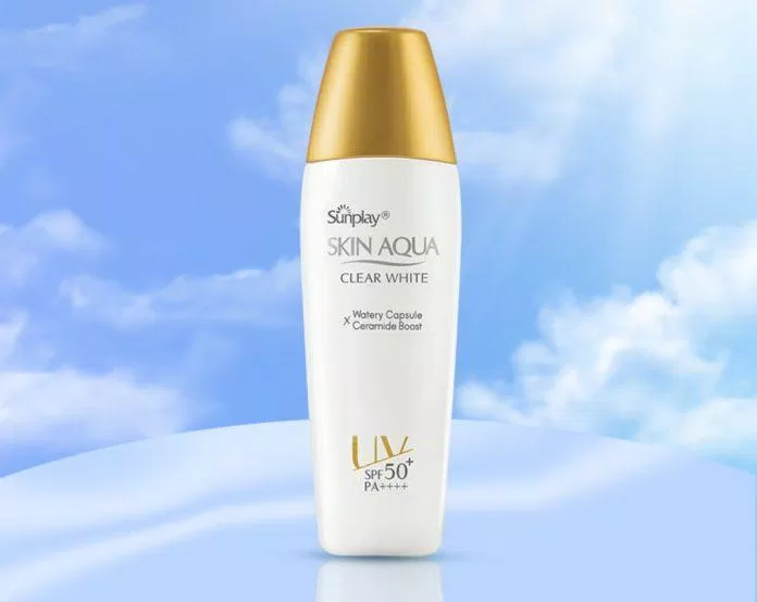 Kem chống nắng vật lý lai hoá học Sunplay Skin Aqua Clear White (Ảnh: Internet).