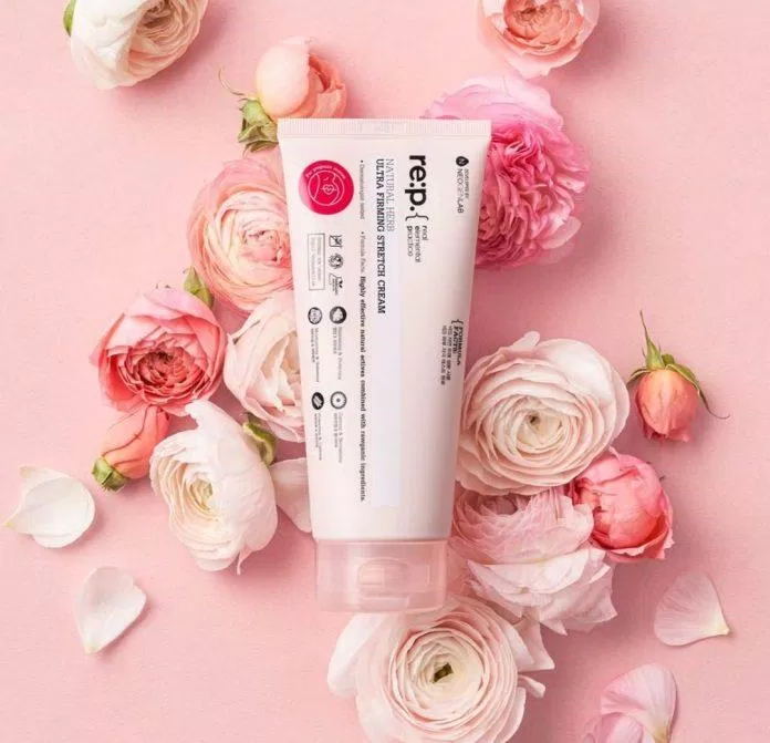 Kem trị rạn da Re:p Natural Herb Ultra Firming Stretch Cream (Ảnh: Internet).