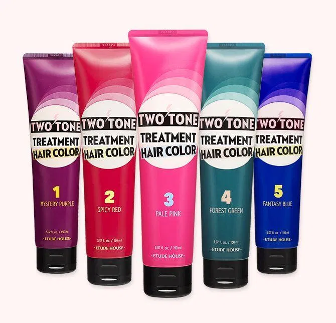 Thuốc nhuộm tóc tạm thời Etude House Two Tone Treatment Hair Color