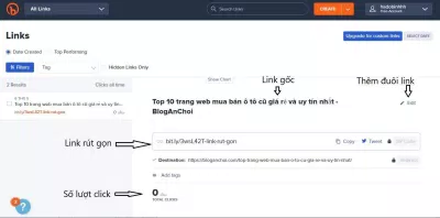 Các thông tin của link (Ảnh: BlogAnChoi).
