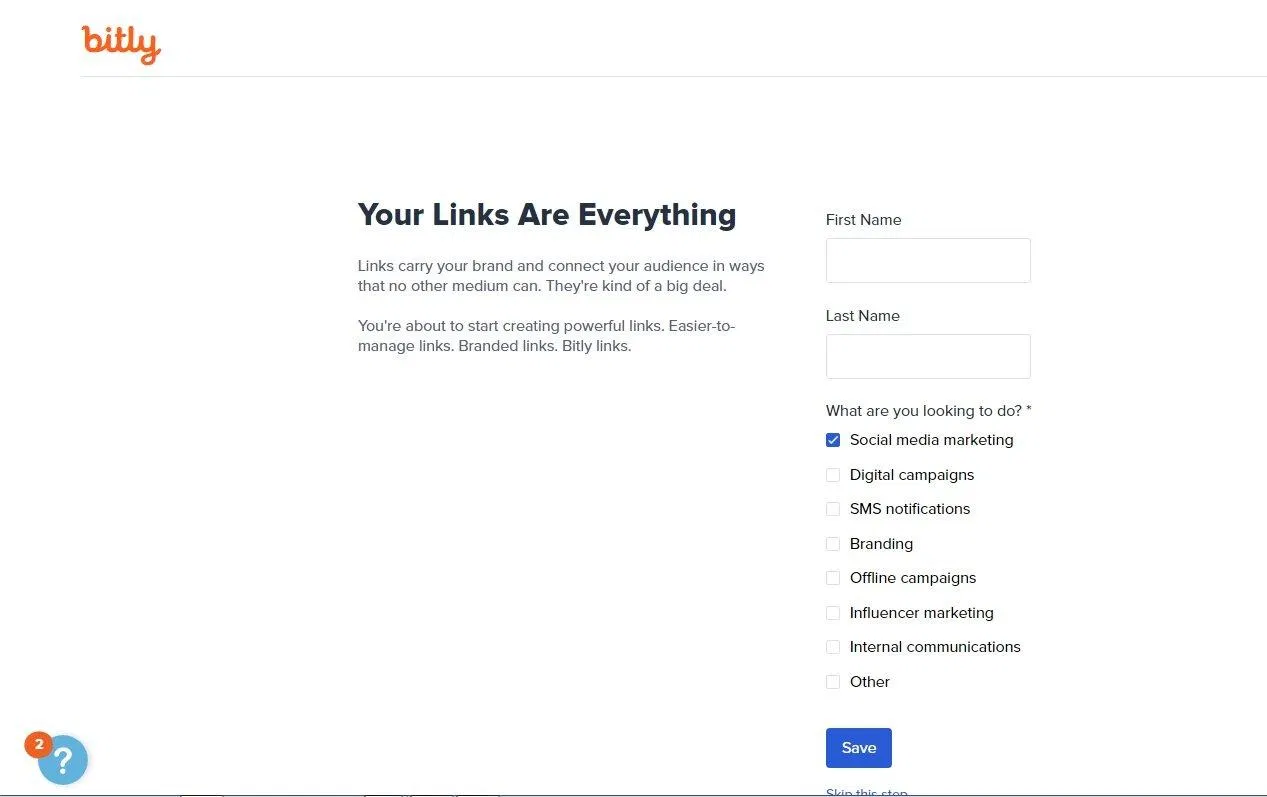 Điền họ tên và mục đích sử dụng link rút gọn (Ảnh: BlogAnChoi). Điền họ tên và mục đích sử dụng link rút gọn (Ảnh: BlogAnChoi).