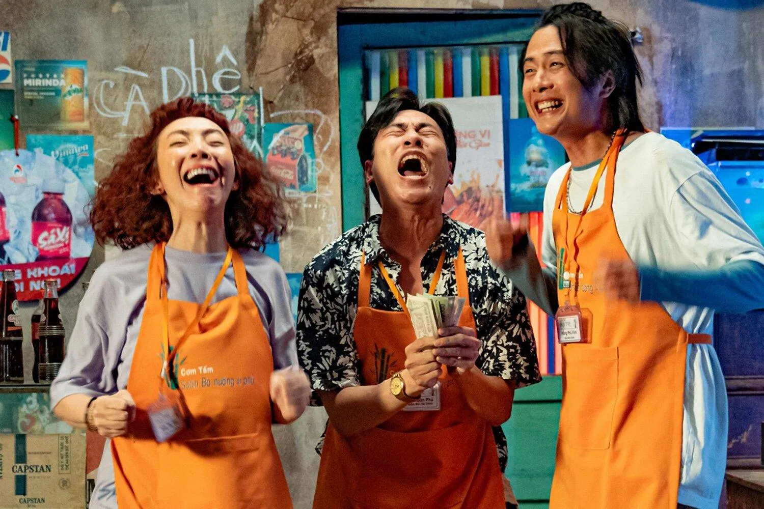 Tương tác hài hước, dí dỏm của các diễn viên trong Nghề siêu dễ sẽ đem đến cho khán giả giây phút giải trí, vui nhộn (Nguồn: Internet).