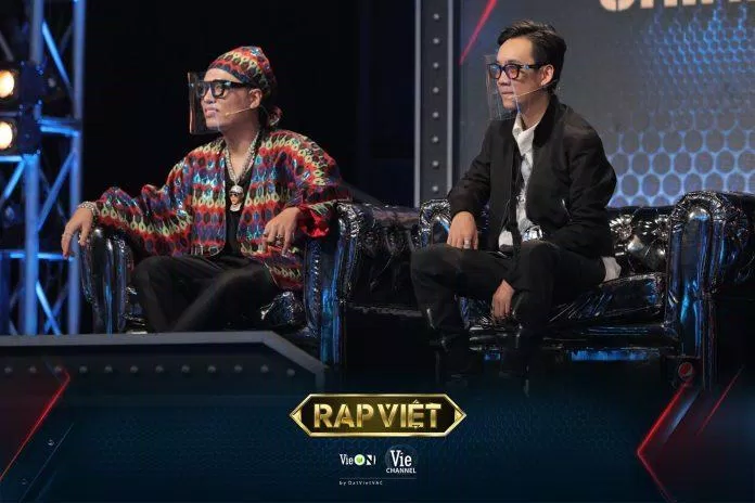 LK và Justatee cùng đảm nhận vị trí giám khảo ở Rap Việt mùa 2 (Nguồn: Internet)