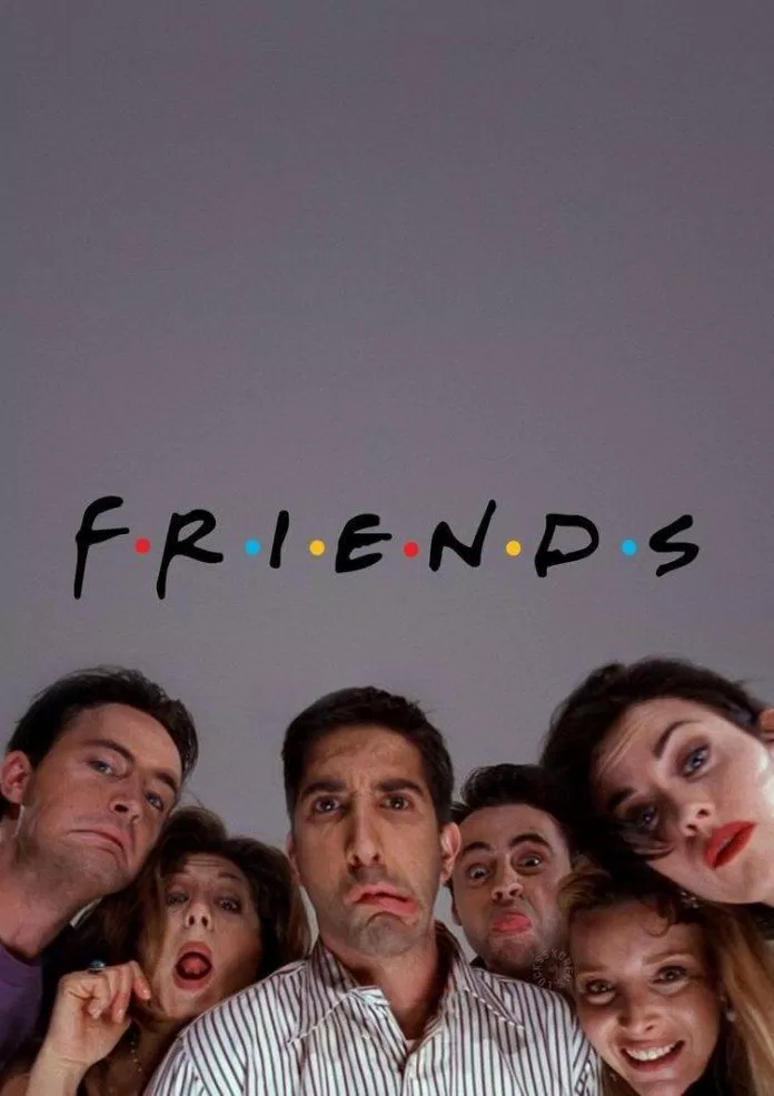 Tình bạn trong bộ phim nổi tiếng Friends (Ảnh: Internet).