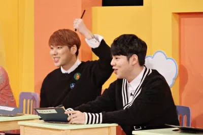 Zico and Taewoon cặp anh chị em nổi tiếng Hàn Quốc. (Nguồn: Internet)