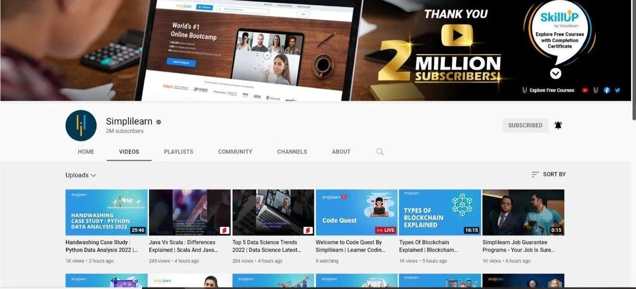 giao-dien-chinh-kenh-youtube-cua-Simplilern