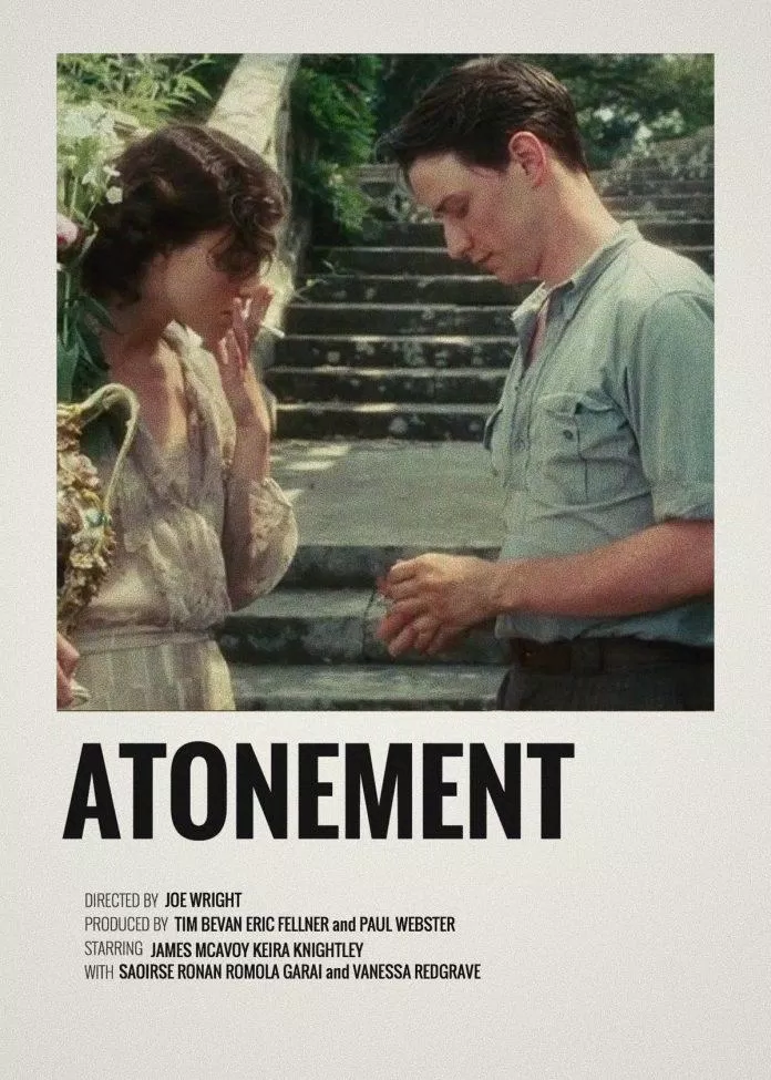 Poster của phim Atonement (Nguồn: Internet)