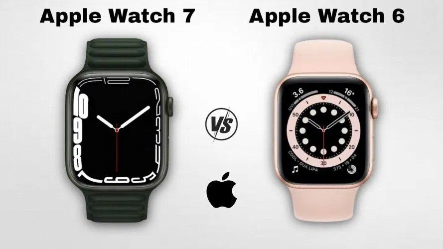 Apple Watch 6 và 7 (Ảnh: Internet). Apple Watch 6 và 7 (Ảnh: Internet).