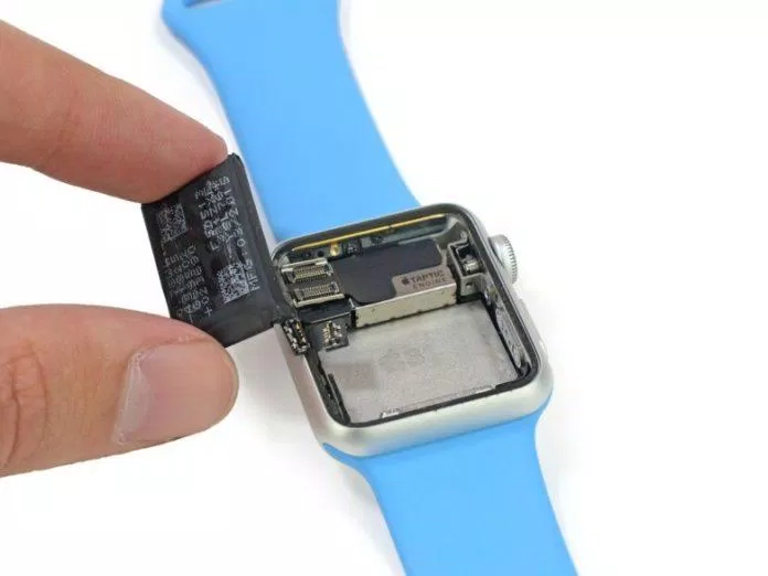 Pin của Apple Watch (Ảnh: Internet). Pin của Apple Watch (Ảnh: Internet).