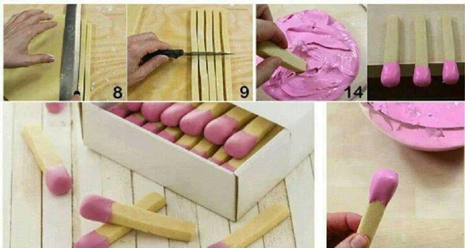 Những que diêm siêu to khổng lồ và có thể ăn được (Nguồn: Internet) Những que diêm siêu to khổng lồ và có thể ăn được (Nguồn: Internet)