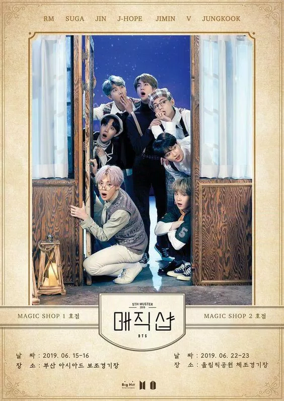 BTS và Magic Shop (Ảnh: Internet)