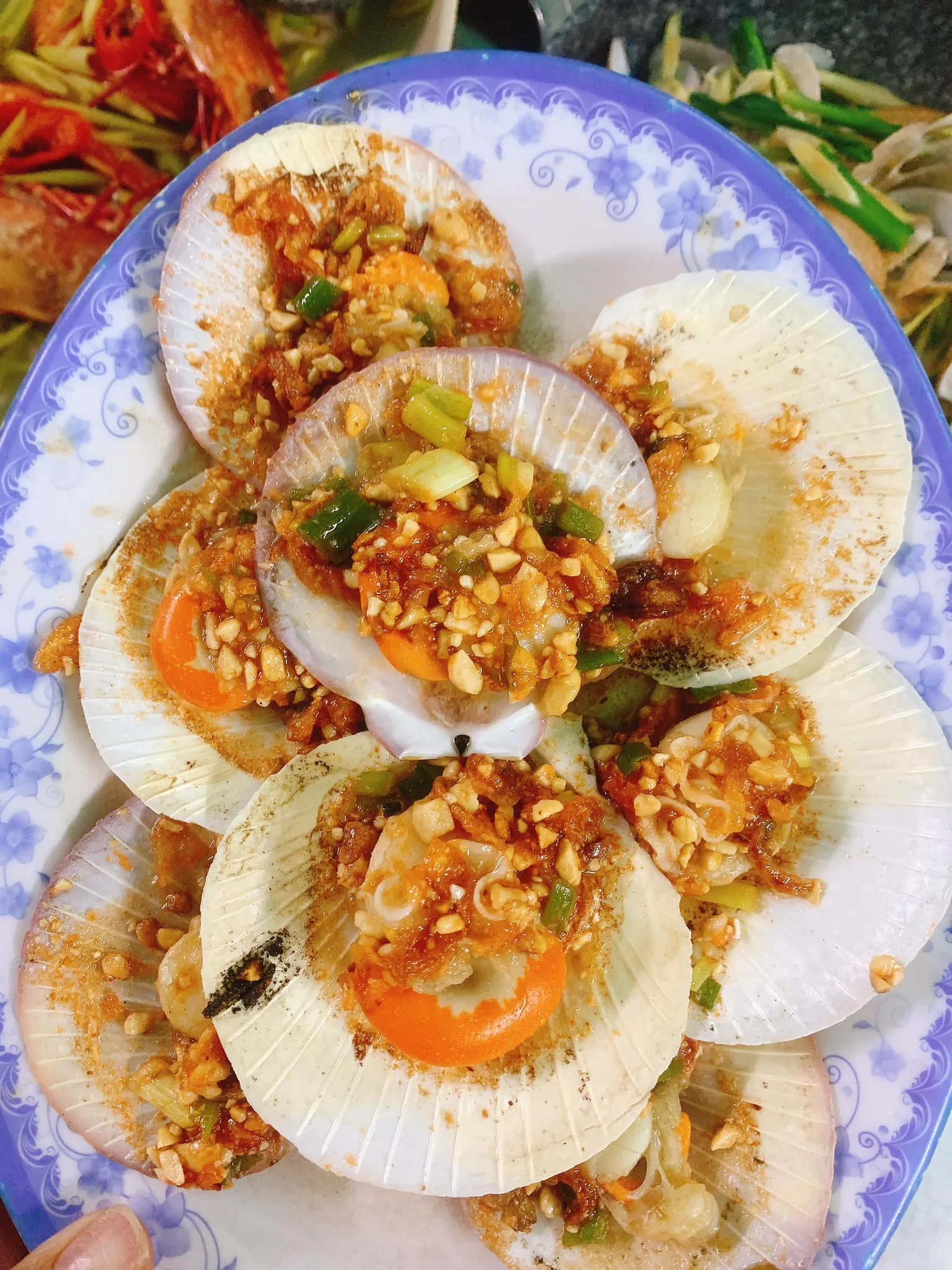 Các món ăn tại Nhà hàng buffet hải sản Năm Đảnh Đà Nẵng (Ảnh Internet)