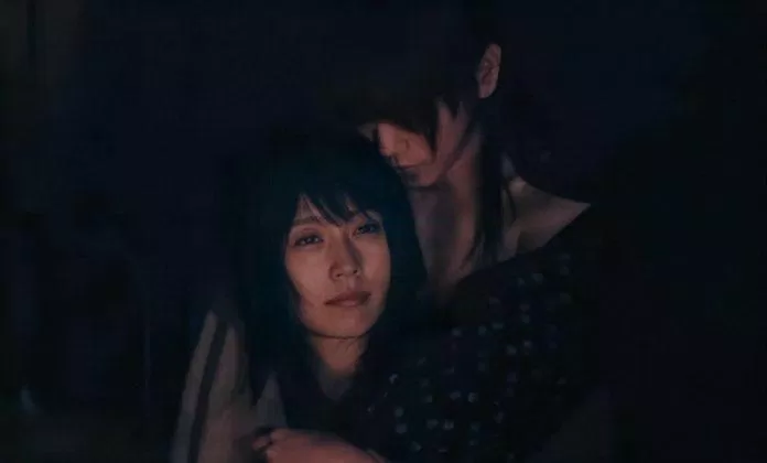 Mối tình giữa Kenshin và Tomoe (Nguồn: Internet)