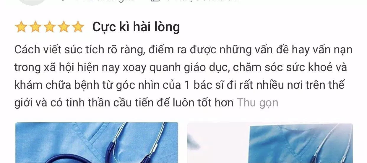 Cảm nhận của độc giả về cuốn sách trên Tiki. (Nguồn: BlogAnChoi)