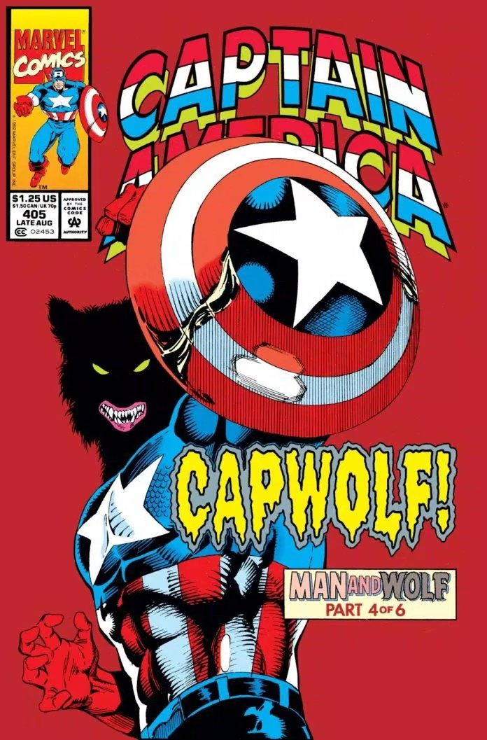 Captain America biến hình thành sói (Nguồn: Internet) Captain America biến hình thành sói (Nguồn: Internet)