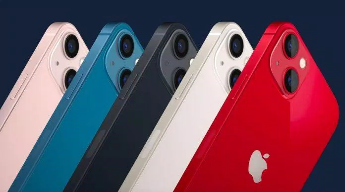 5 màu của iPhone 13 hiện tại (Nguồn: Internet)