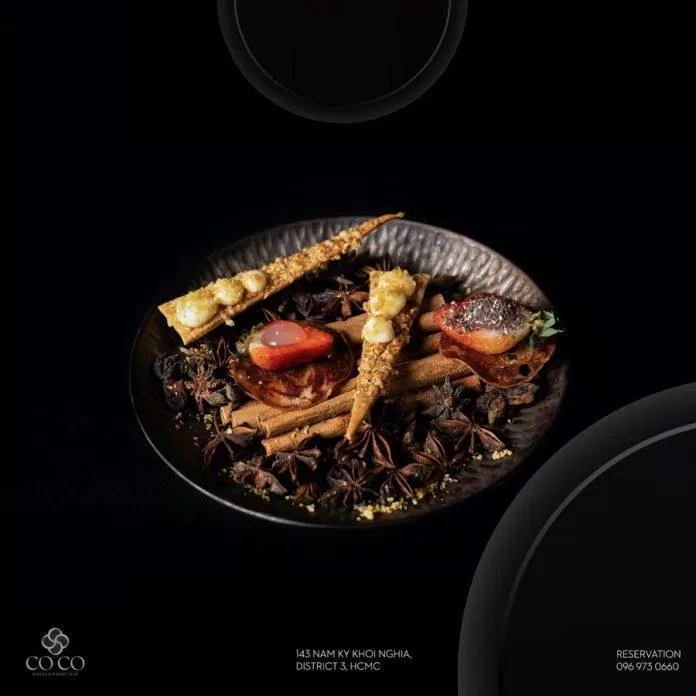 Các món ăn cầu kì, ấn tượng tại Coco Saigon (Nguồn: Coco Saigon)