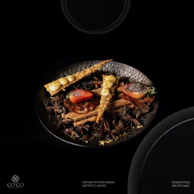 Các món ăn cầu kì, ấn tượng tại Coco Saigon (Nguồn: Coco Saigon)