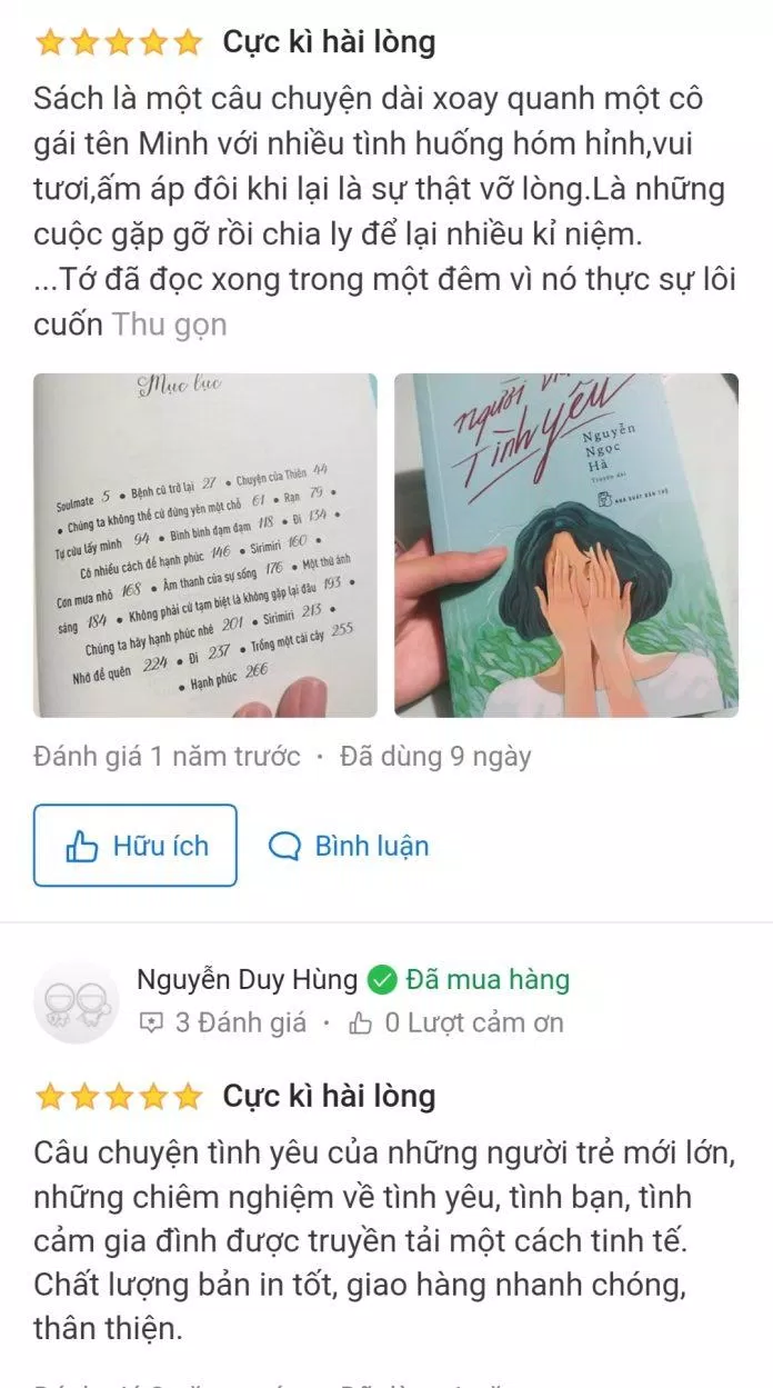 Nhận xét của độc giả (Ảnh: BlogAnChoi). Nhận xét của độc giả (Ảnh: BlogAnChoi).
