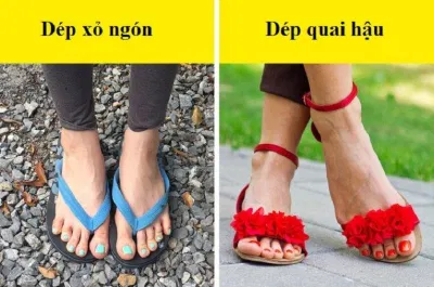 Đi dép quai hậu thay cho dép lê (Nguồn: Internet) Đi dép quai hậu thay cho dép lê (Nguồn: Internet)