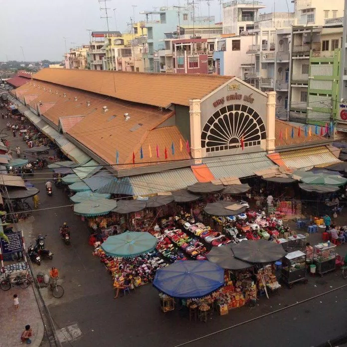 Chợ Châu Đốc - An Giang (Nguồn: Internet)