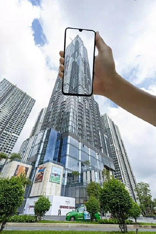 Chụp nhà cao tầng (Ảnh: Internet).