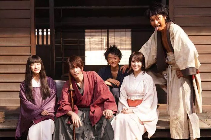 Dàn cast chính trong "Rurouni Kenshin" (Nguồn: Internet)