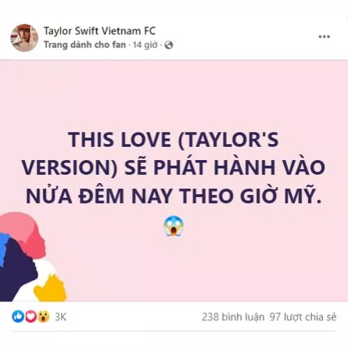 Nóng: Taylor Swift ra mắt bản re-recorded ca khúc This love (Taylor’s Version) ca khúc ca khúc This love ca khúc This love Taylor s version ra mắt Swifties Taylor s Version taylor swift