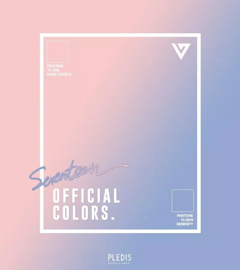 Màu sắc chính thức của fandom Carat (Nguồn: Internet)