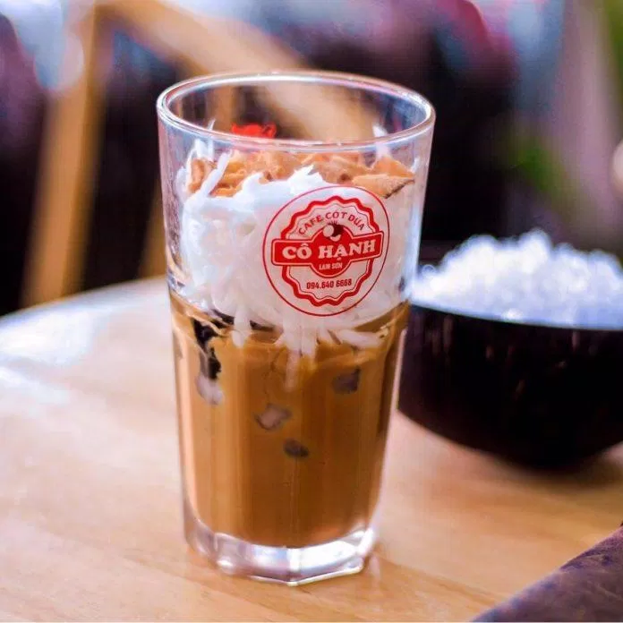 Cà phê cốt dừa chị Hạnh Hải Phòng (Nguồn: Internet)