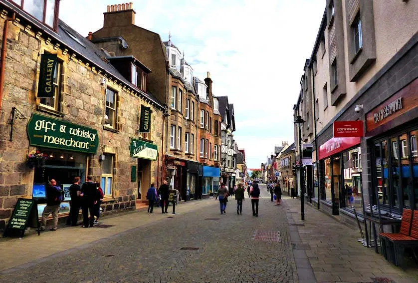 Thị trấn Fort William - bối cảnh trong phim "Harry Potter" (Ảnh: Internet)