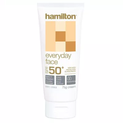 Kem chống nắng Hamilton SPF50+ Everyday Face ( Nguồn: Internet )
