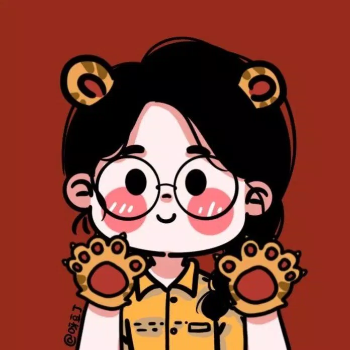 Hình avatar đôi cute. (Ảnh: Internet) Hình avatar đôi cute. (Ảnh: Internet)