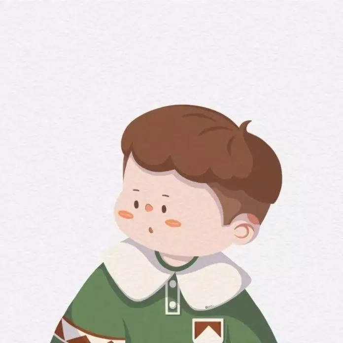 Hình avatar đôi cute. (Ảnh: Internet) Hình avatar đôi cute. (Ảnh: Internet)
