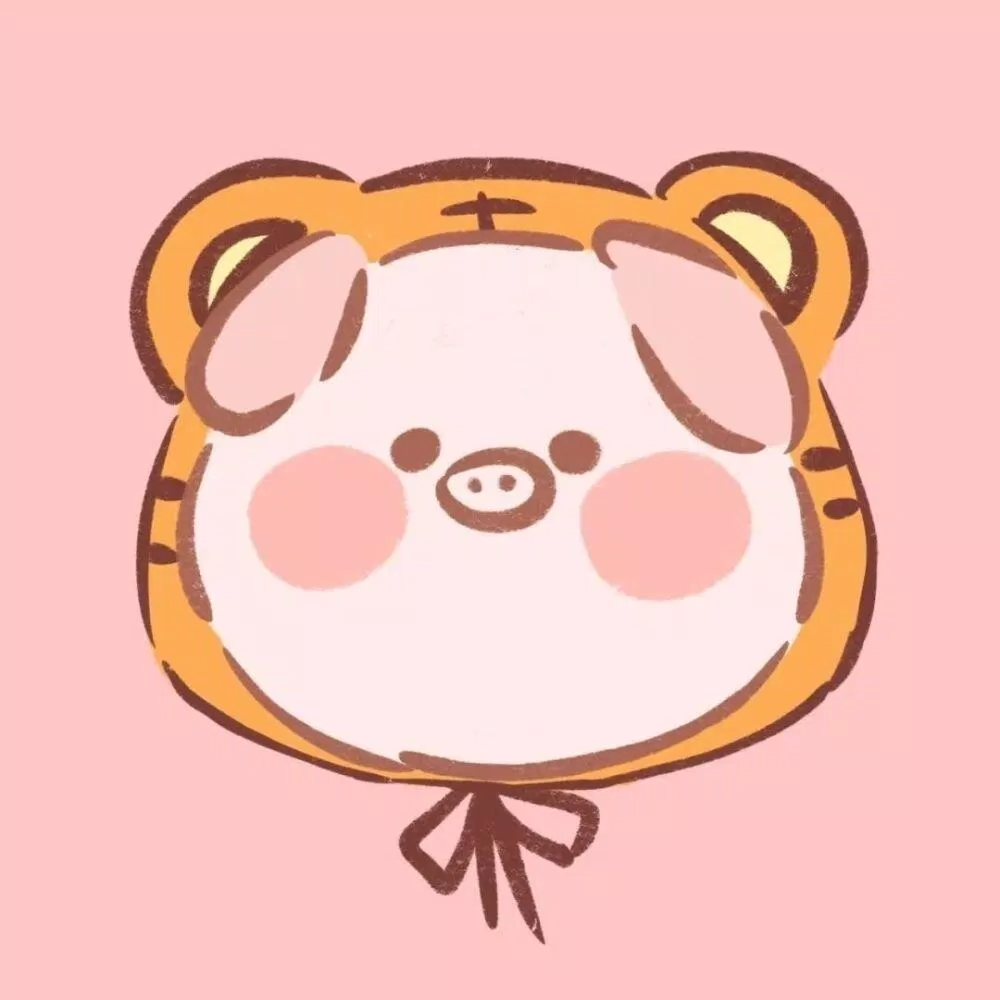 Hình avatar đôi cute. (Ảnh: Internet)