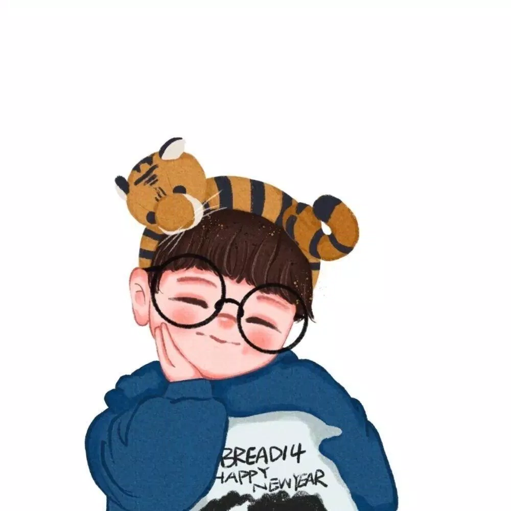 Hình avatar đôi cute. (Ảnh: Internet)