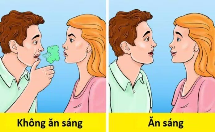 Có thể bạn không tin nhưng bỏ bữa sáng cũng có thể khiến hơi thở có mùi khó chịu đấy (Ảnh: Internet) Có thể bạn không tin nhưng bỏ bữa sáng cũng có thể khiến hơi thở có mùi khó chịu đấy (Ảnh: Internet)