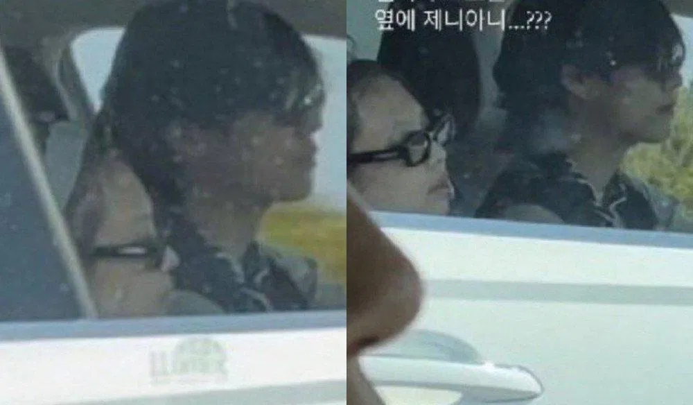 Jennie và V BTS dính tin đồn hẹn hò ở đảo Jeju. (Ảnh: Internet)