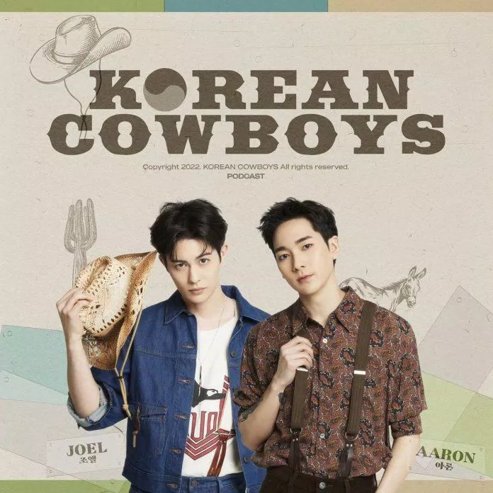 Podcast Korean Cowboy với hai host chính Aaron và Joel