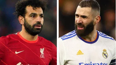 Salah hay Benzema sẽ là người tỏa sáng? (Ảnh: Internet). Salah hay Benzema sẽ là người tỏa sáng? (Ảnh: Internet).
