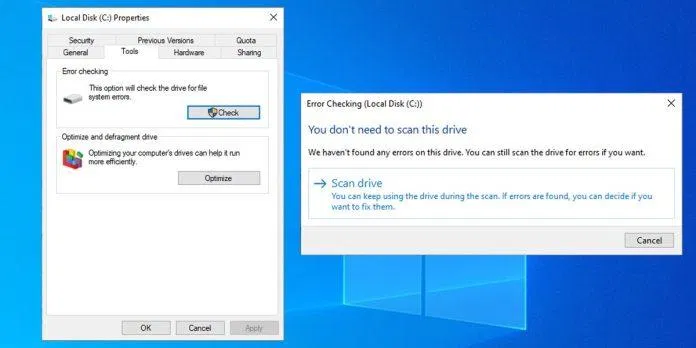Kiểm tra lỗi ổ cứng (Ảnh: Internet). Kiểm tra lỗi ổ cứng (Ảnh: Internet).