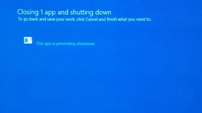 Windows không tắt được do sự cố phần mềm (Ảnh: Internet). Windows không tắt được do sự cố phần mềm (Ảnh: Internet).