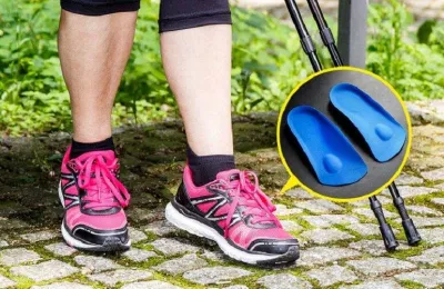Miếng lót giày giúp nâng đỡ bàn chân khi mang giày (Nguồn: Internet) Miếng lót giày giúp nâng đỡ bàn chân khi mang giày (Nguồn: Internet)